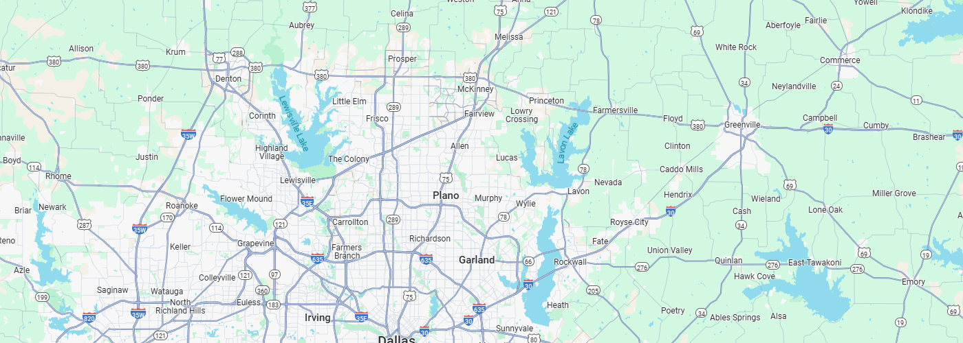 Aqua Force Pressure Wash Service Areas